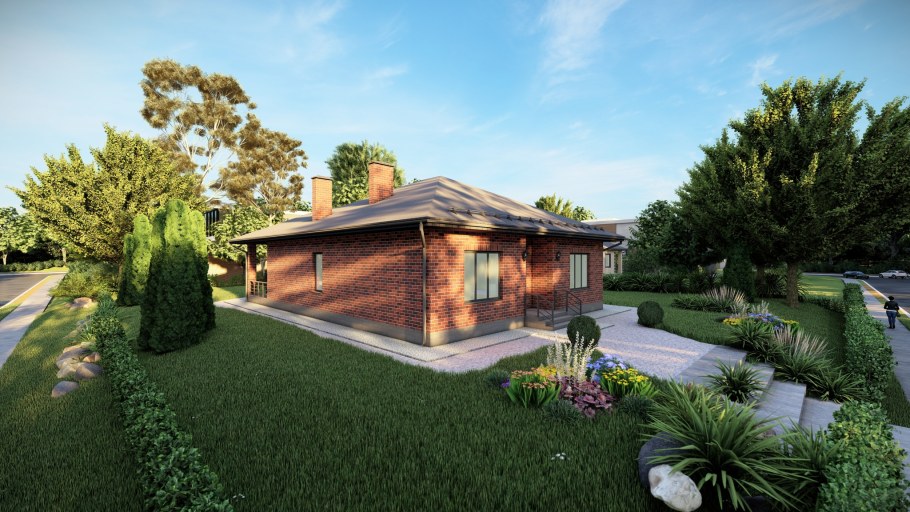 Одноэтажные дома