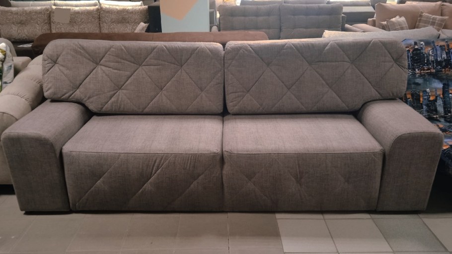 Диван Дисави Дублин белая экокожа