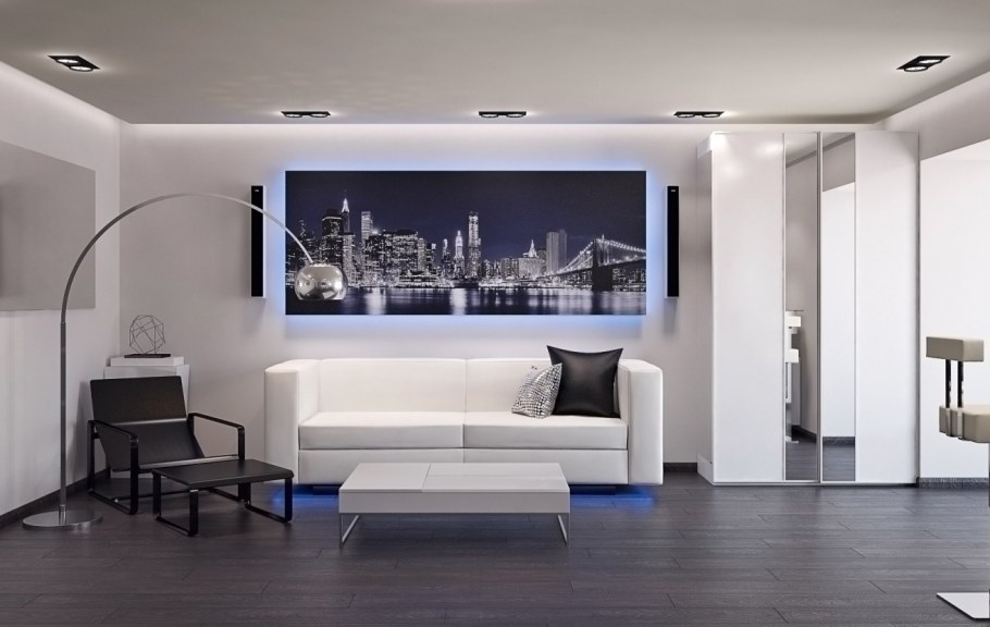 Квартира с Тиле хайтек