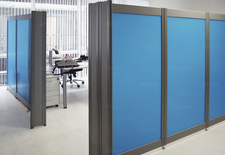 Алюминиевые светопрозрачные перегородки Атэри