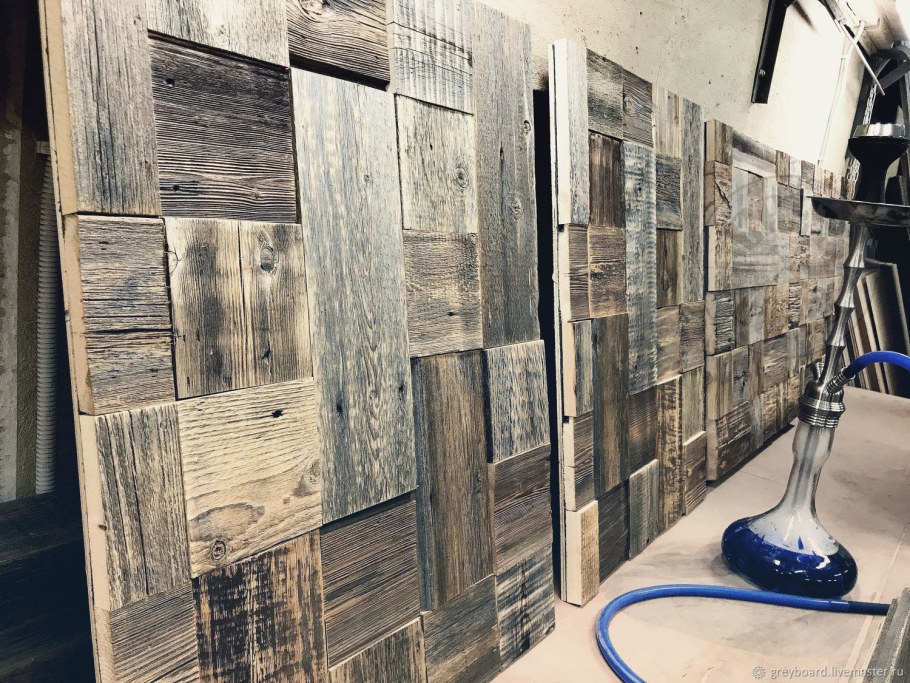 Старые доски в интерьере