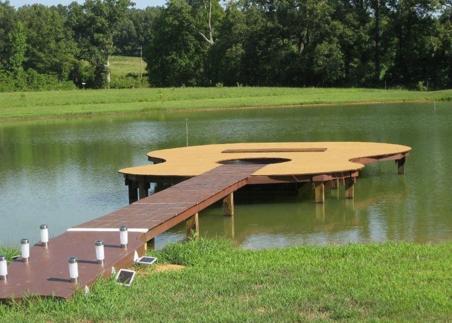 Мостки для пруда