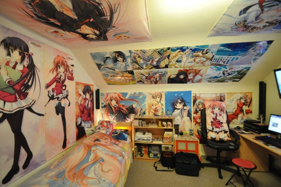 Комната в анимешном стиле