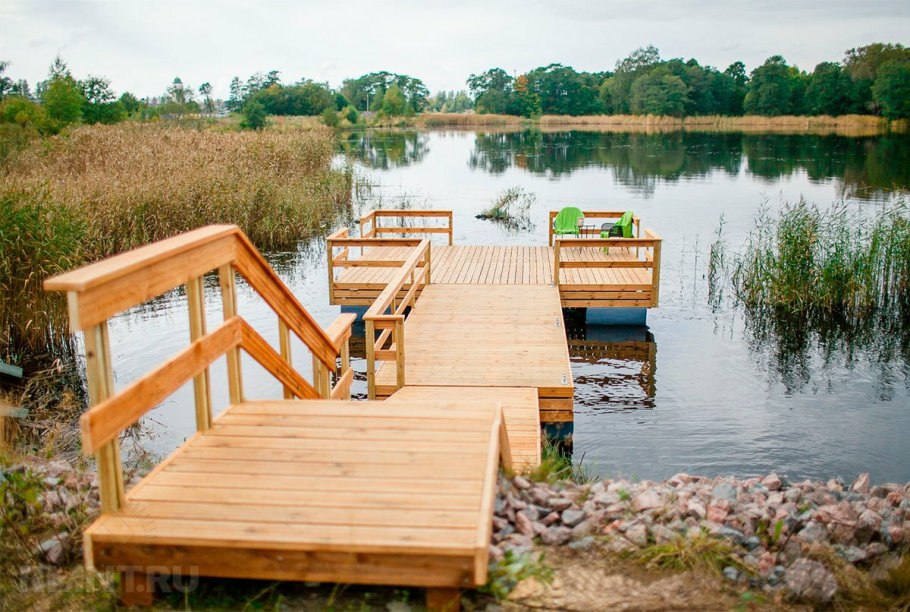 Озеро понтон Брянск