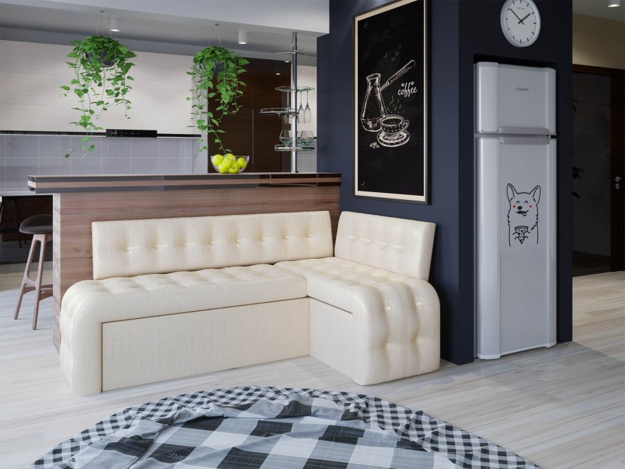 Скамья угловая Манчестер со спальным местом