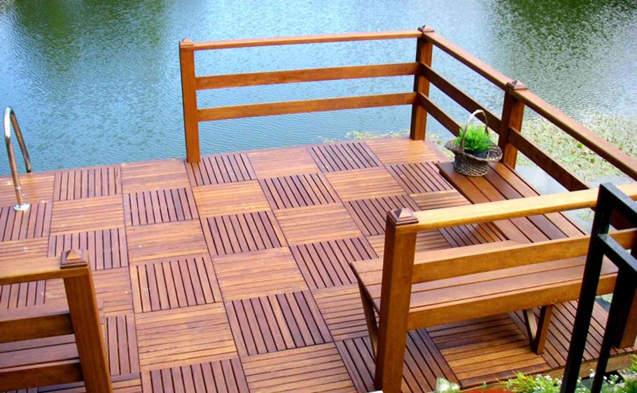 Терраса ДПК причал