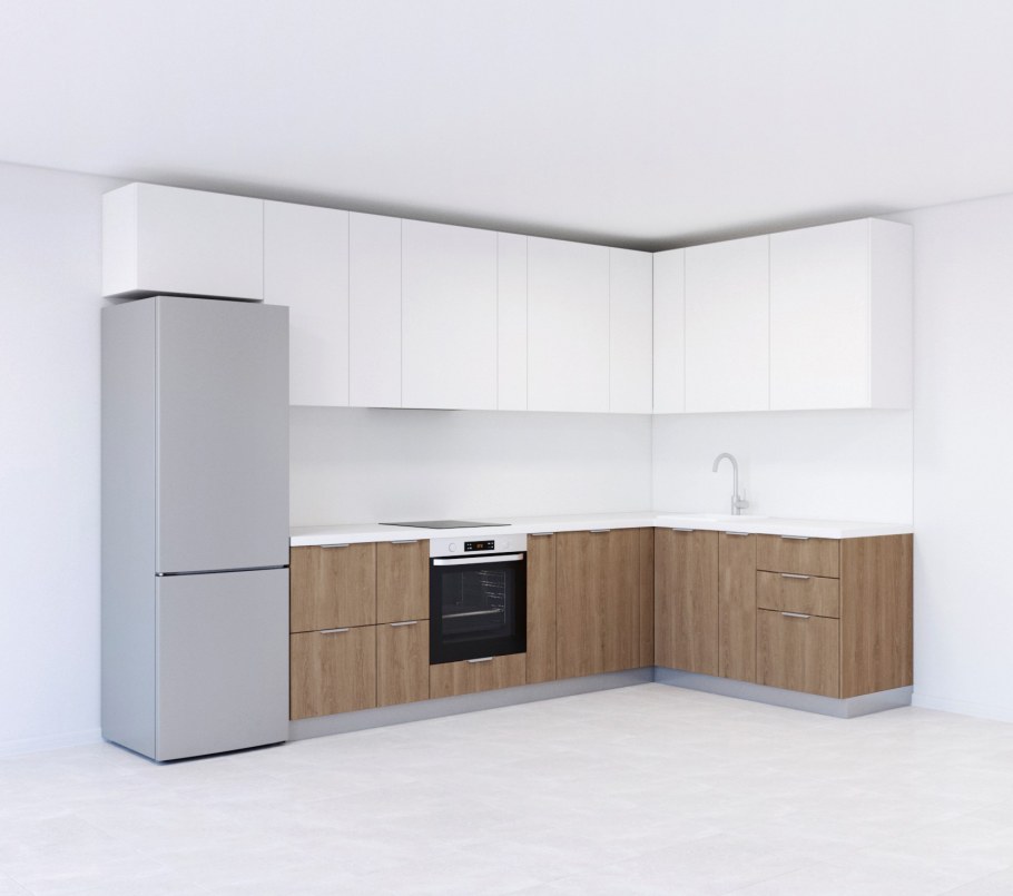 Кухня пик Оптима 1 антрацит