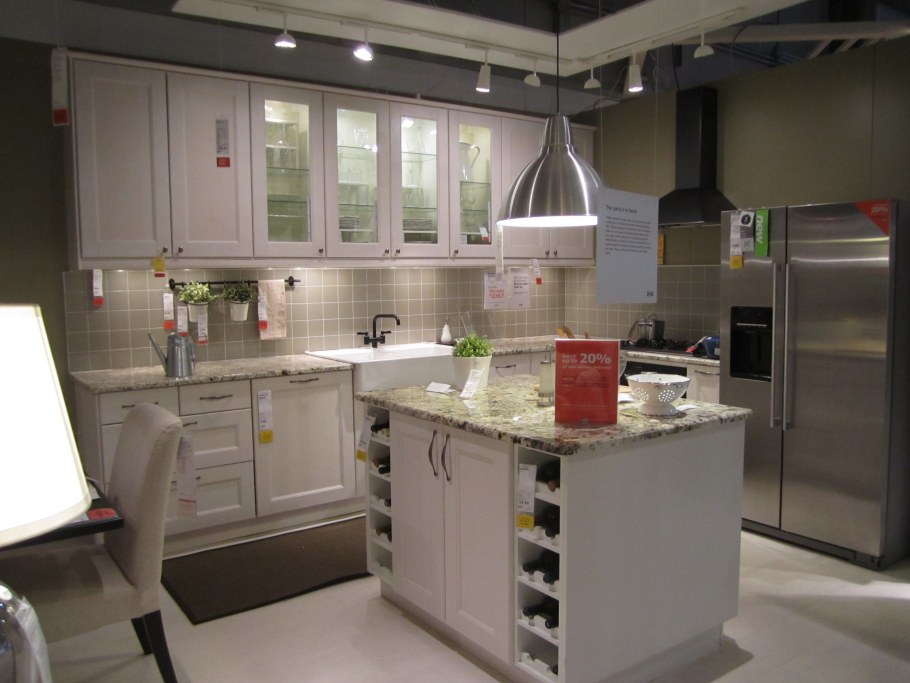 Кухня икеа метод Будбин белая