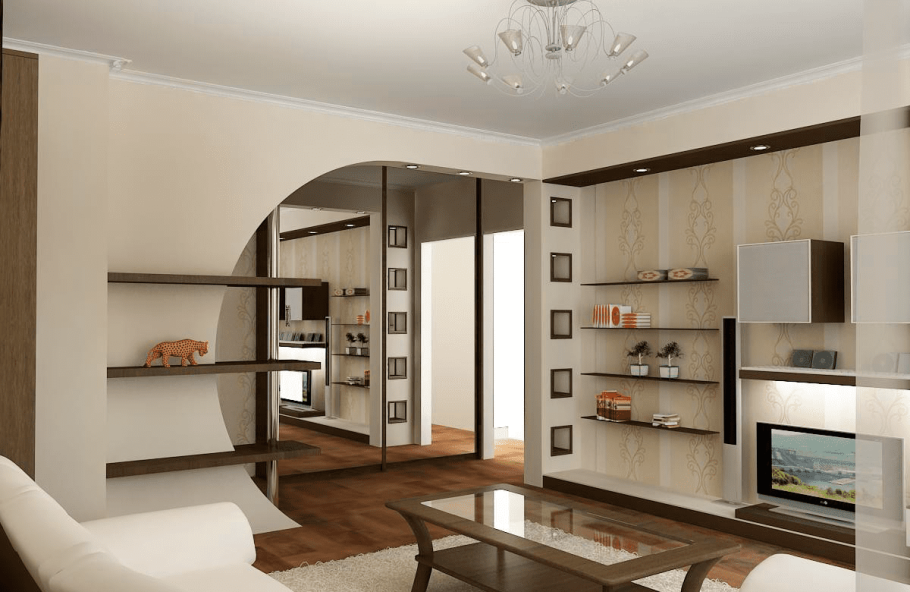 Зонирование комнаты