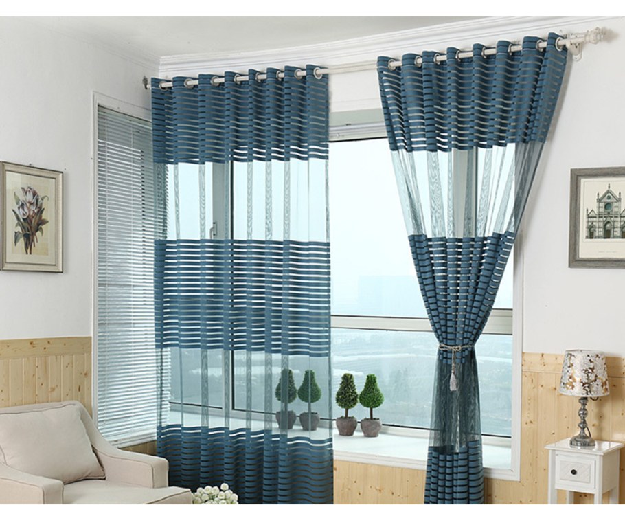 Шторы сетка в интерьере