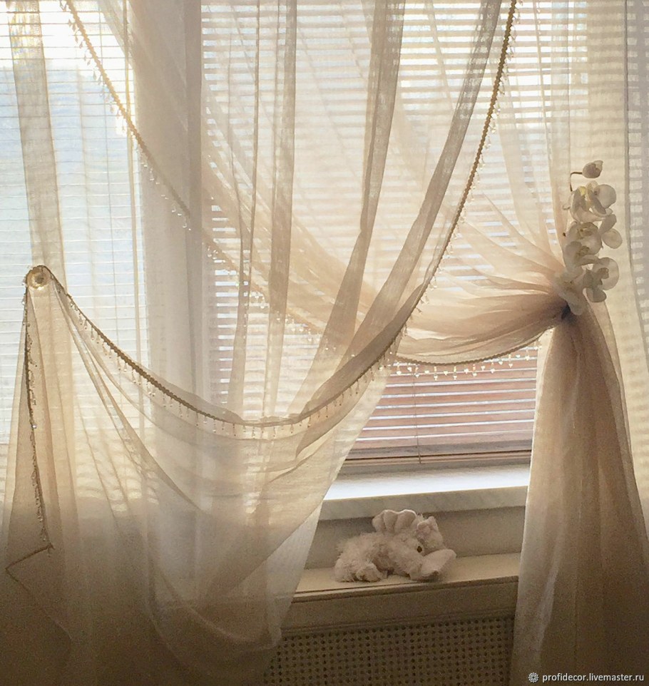 Шторы из сетки