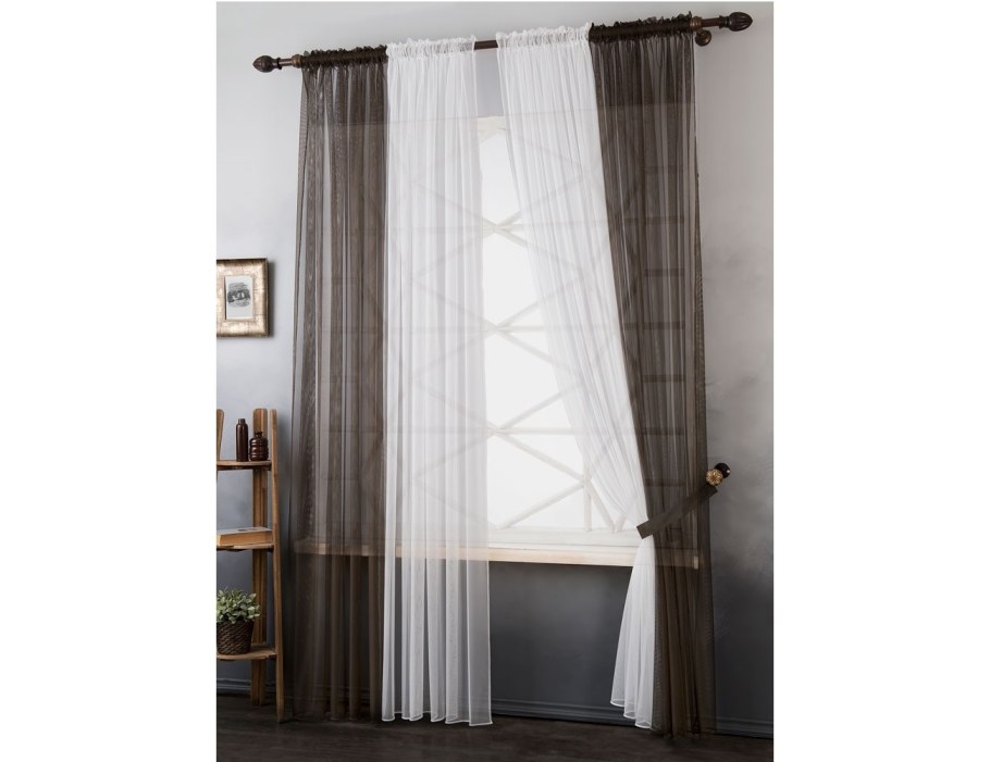 Тюль занавеска Mesh embroiddery Curtain 140*260 модель gzg134-3 Royal Union