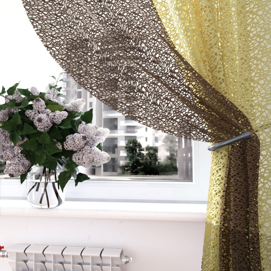 Занавески сетка