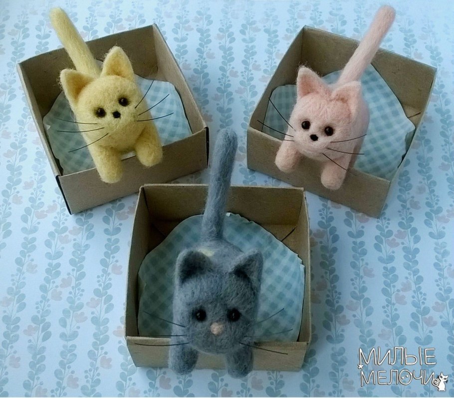 Поделка котик своими руками