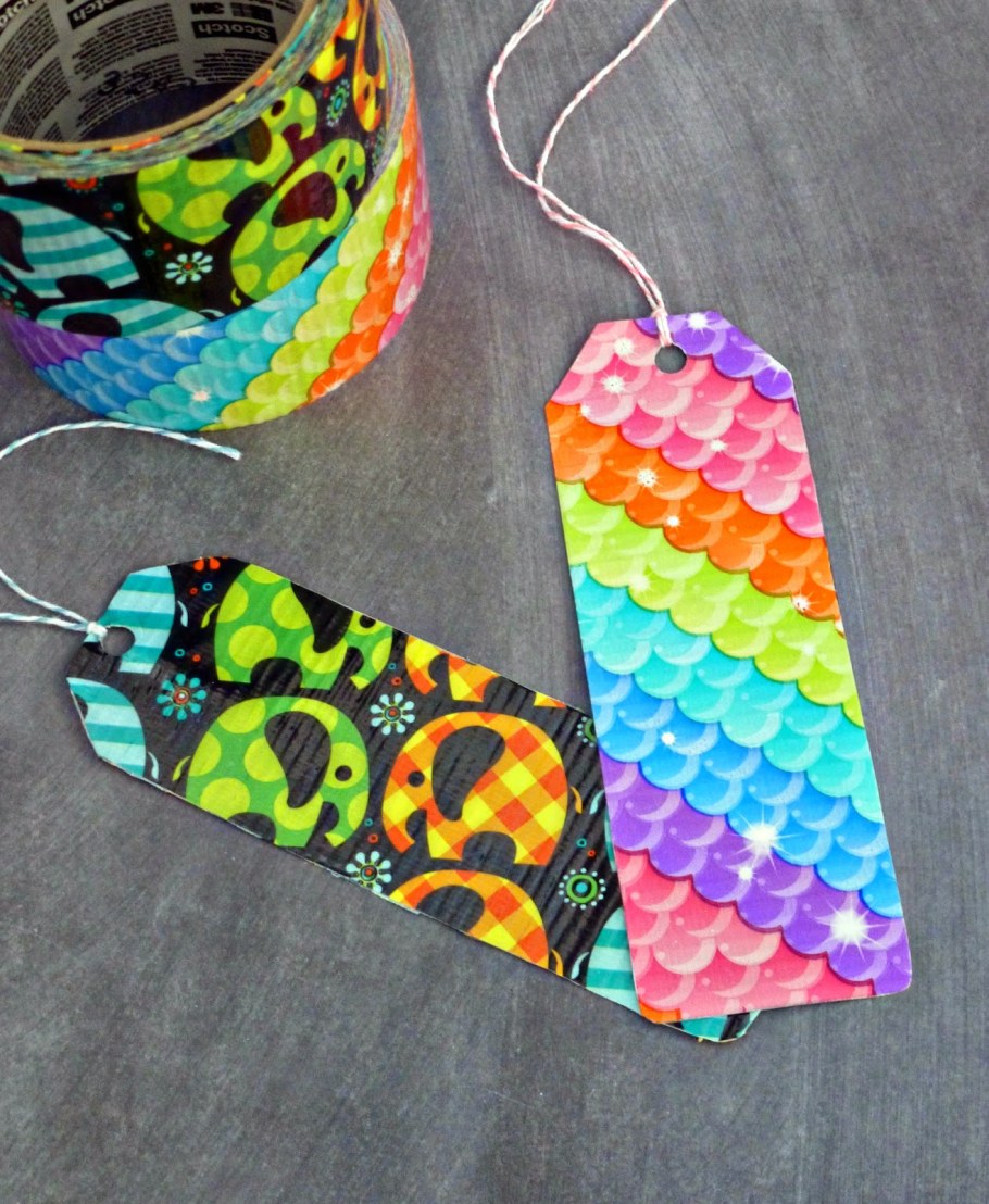 Поделки из бумаги и скотча