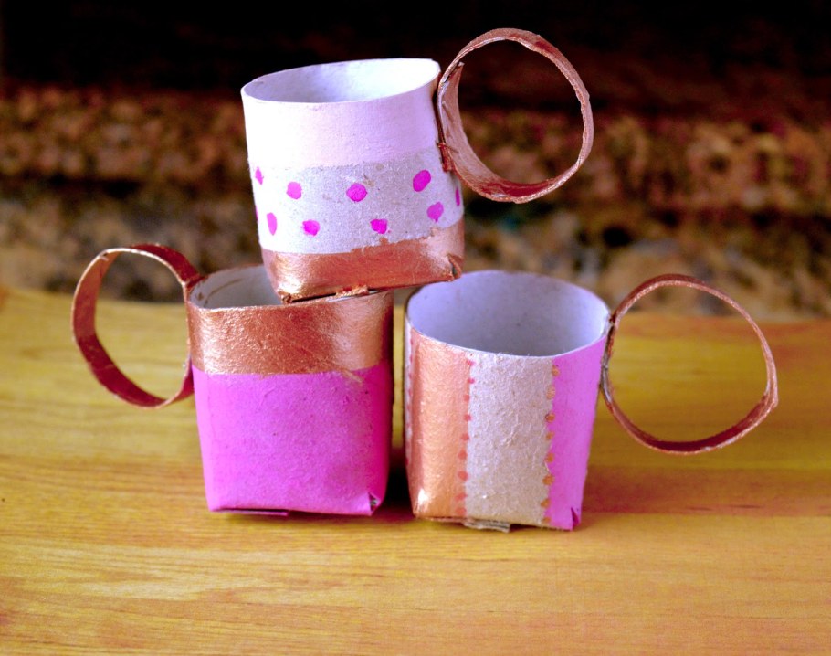 Поделки из втулок