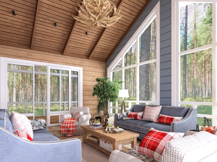 Финский дом интерьер