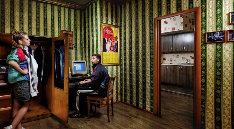 90е интерьер