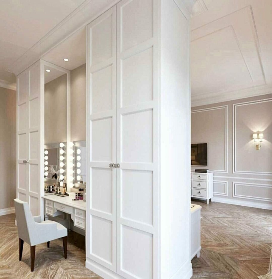 Шкаф в стиле американская классика