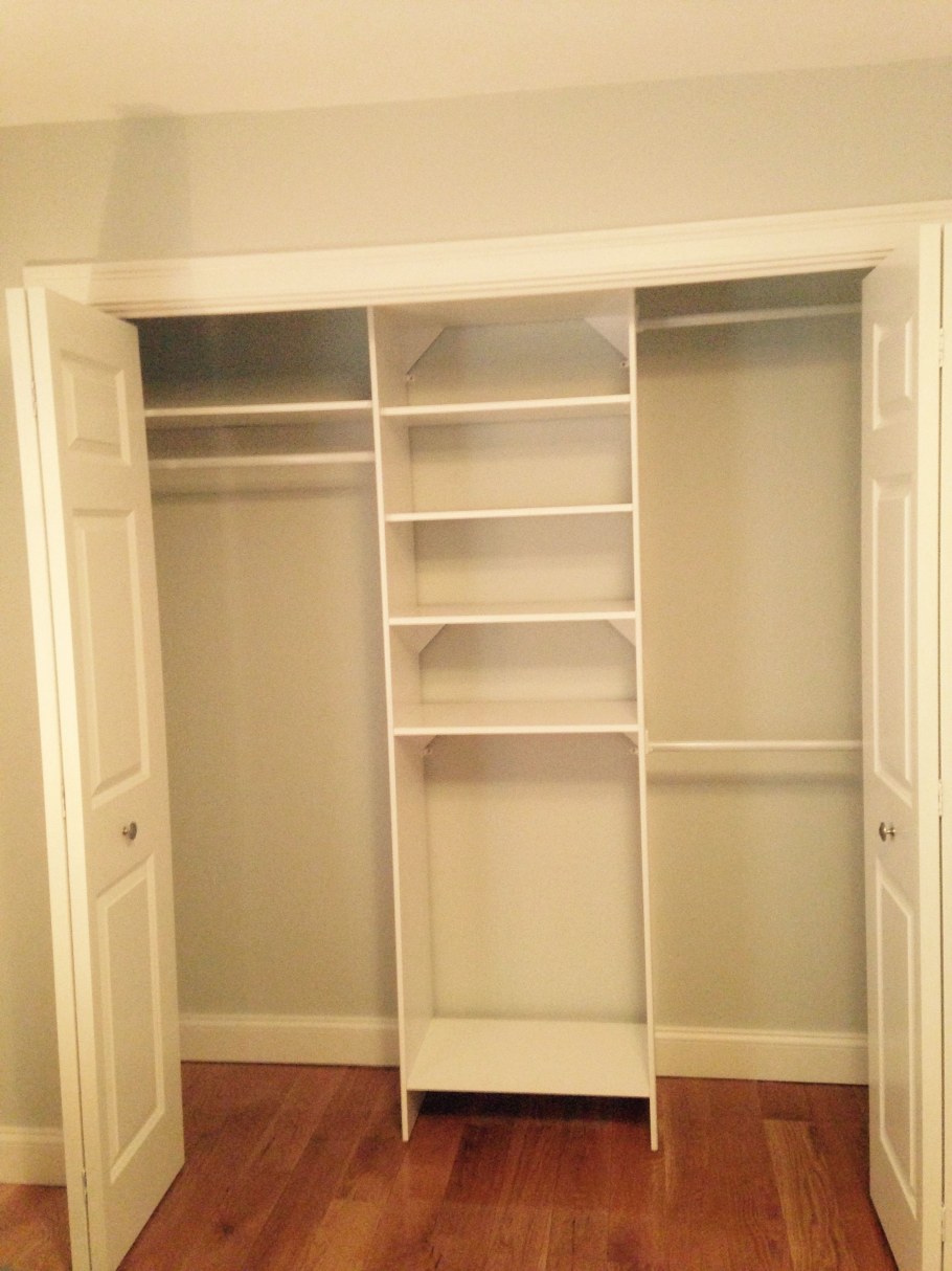 Гардеробная без дверей