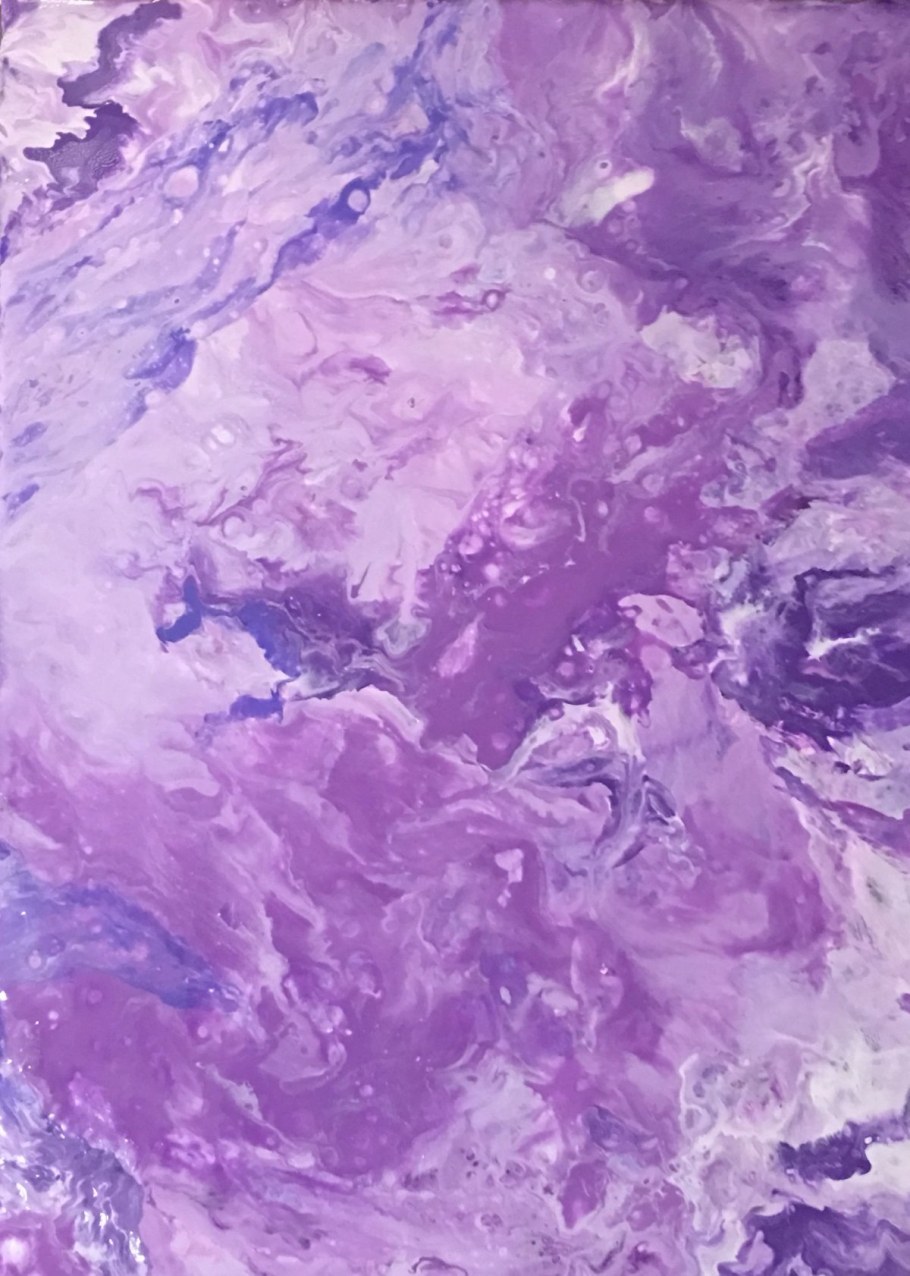 Сиреневый мрамор