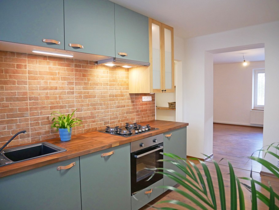 Зеленая кухня икеа