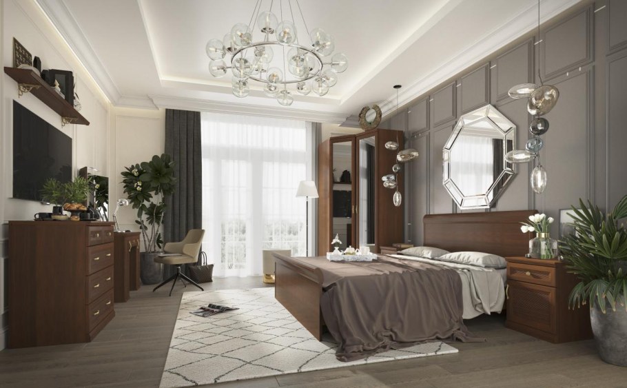 Кровать Белладжио лазурит