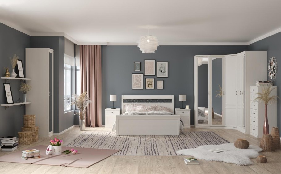 Спальный гарнитур Белладжио лазурит