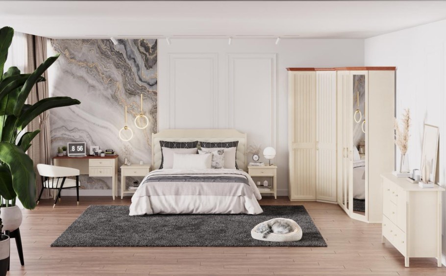 Спальный гарнитур Маргарет лазурит