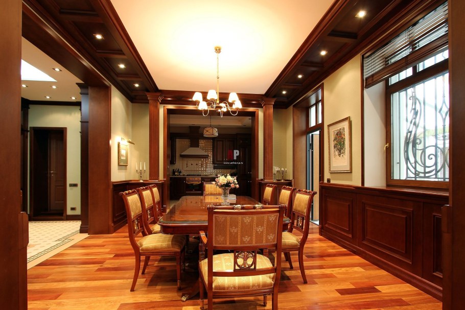 Классический английский стиль в интерьере