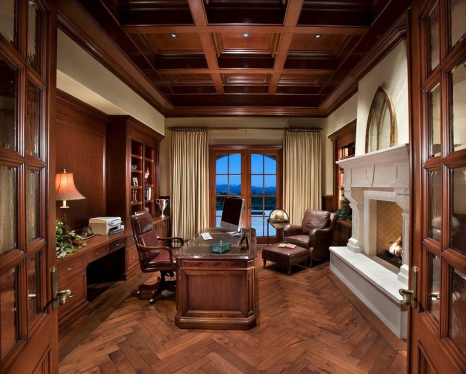 Кессонные потолки Неоклассика