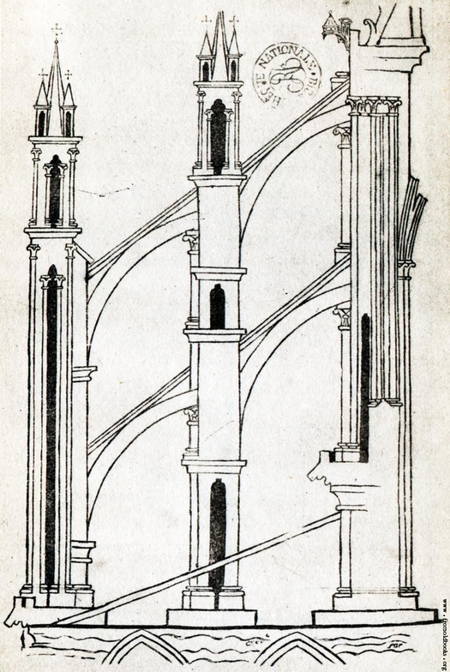 Готический собор КОНТРФОРС