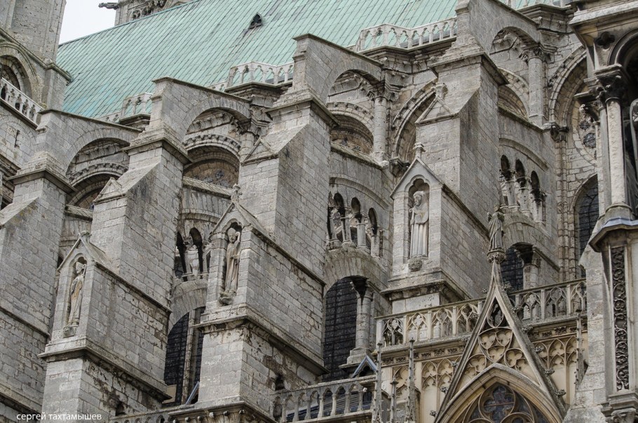 Шартрский собор Аркбутаны