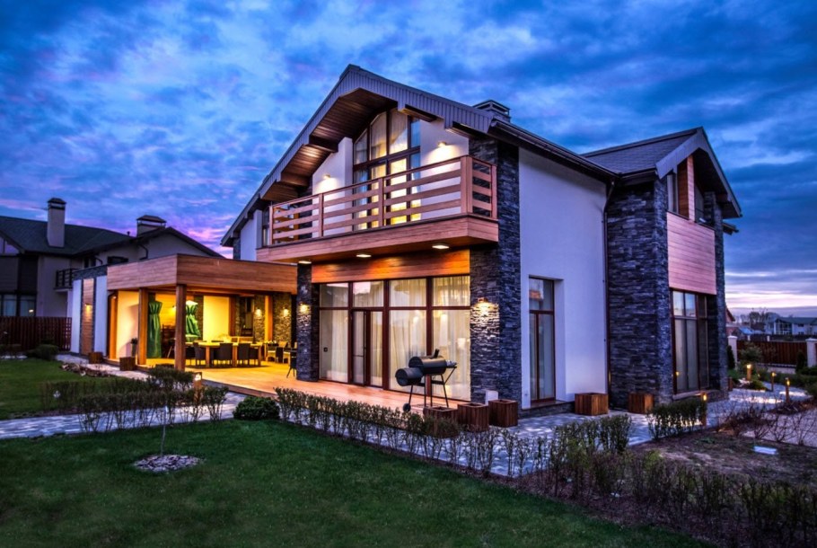 Красивый дом