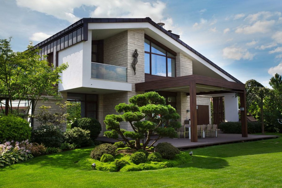 Красивые коттеджи