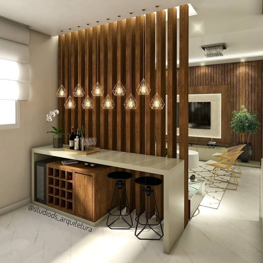 Реечная перегородка 40х80