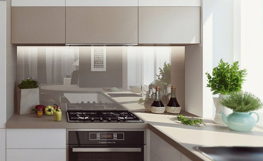 Современные фартуки для кухни