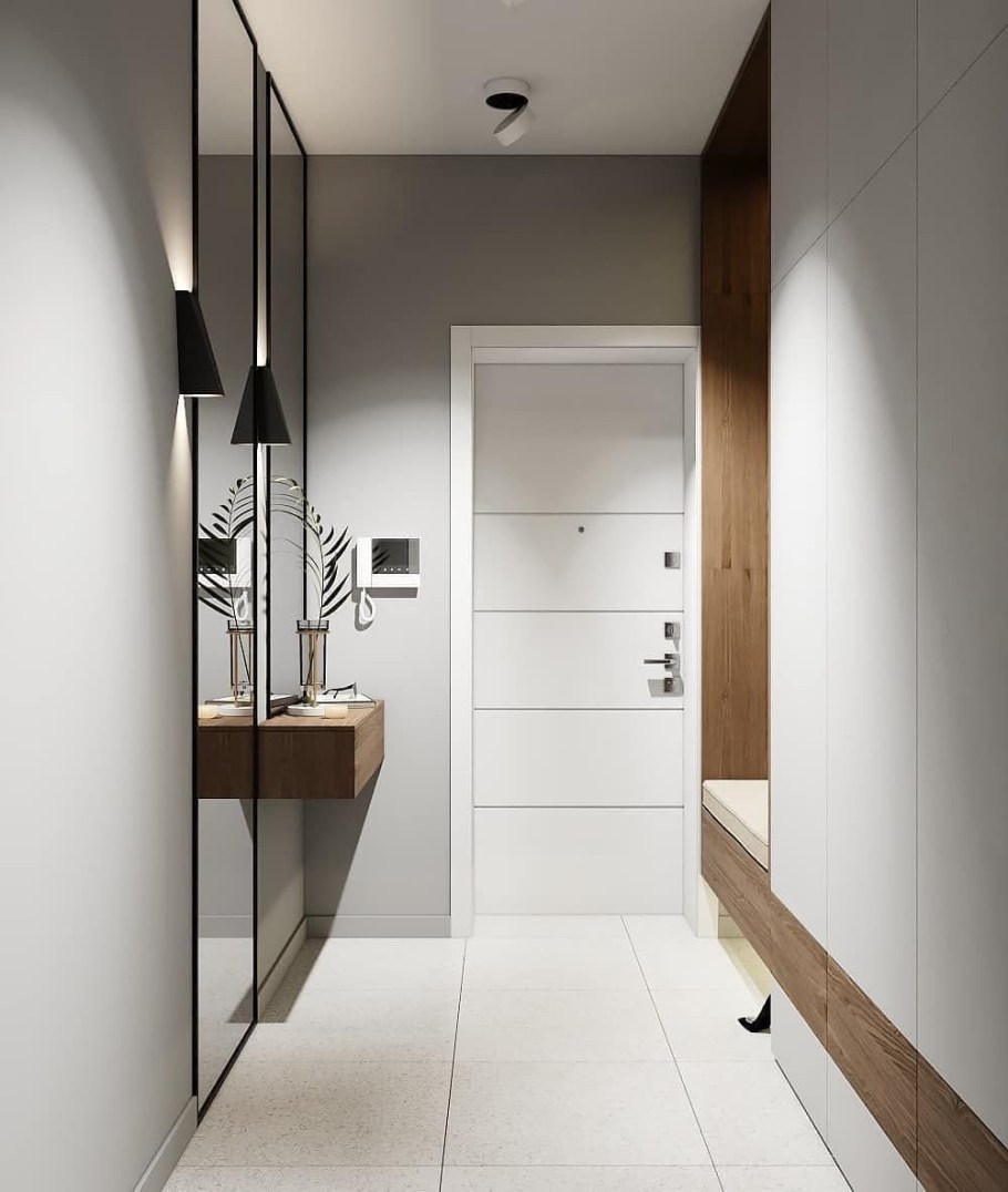 Узкая прихожая