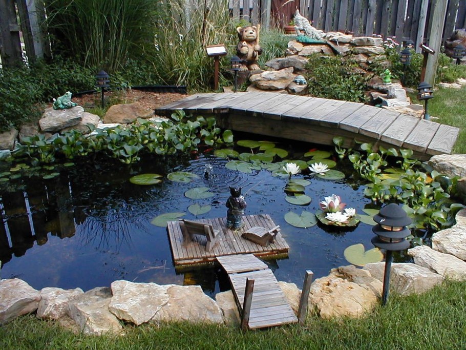 Прудик на даче