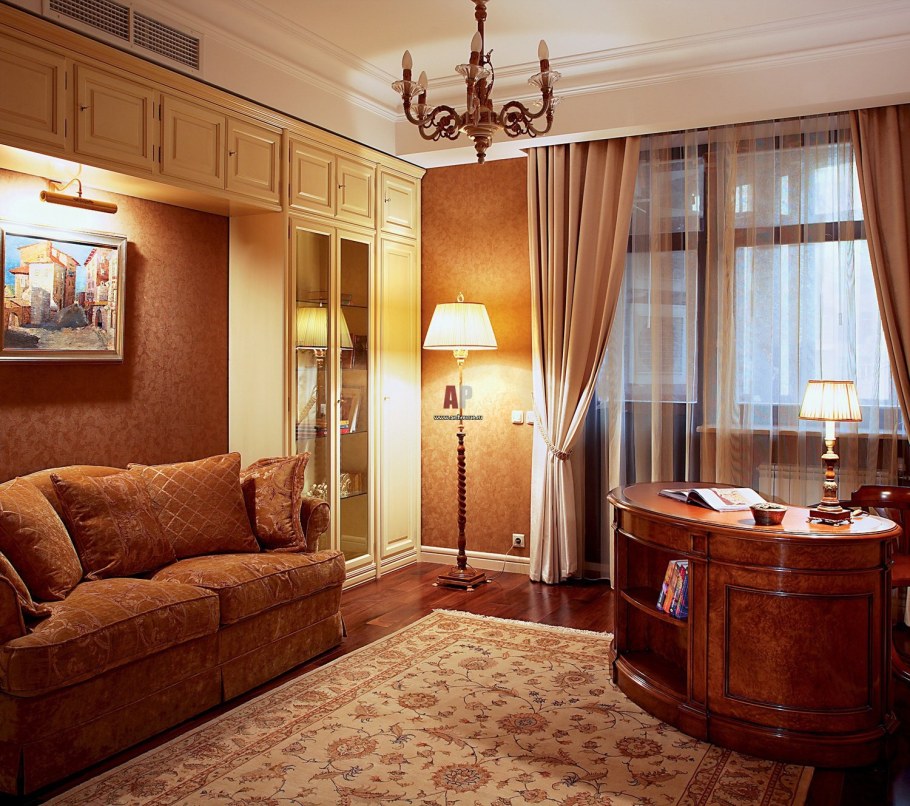 Гостиная в классическом стиле
