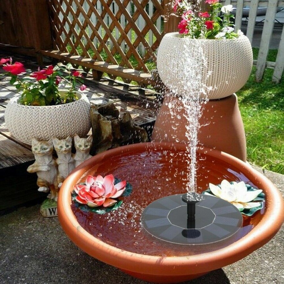 Солнечный фонтан Birdbath ,