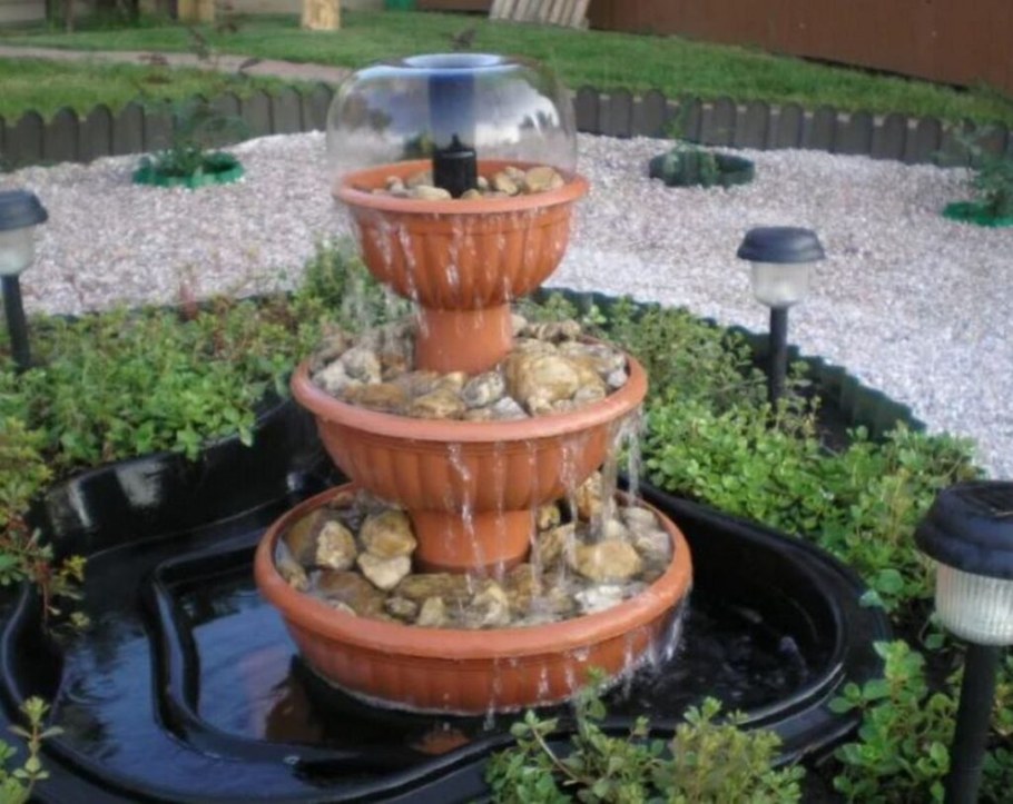 Фонтанчик для дачи своими