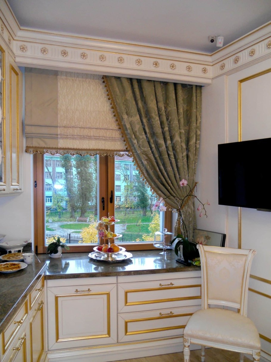 Шторы на кухню