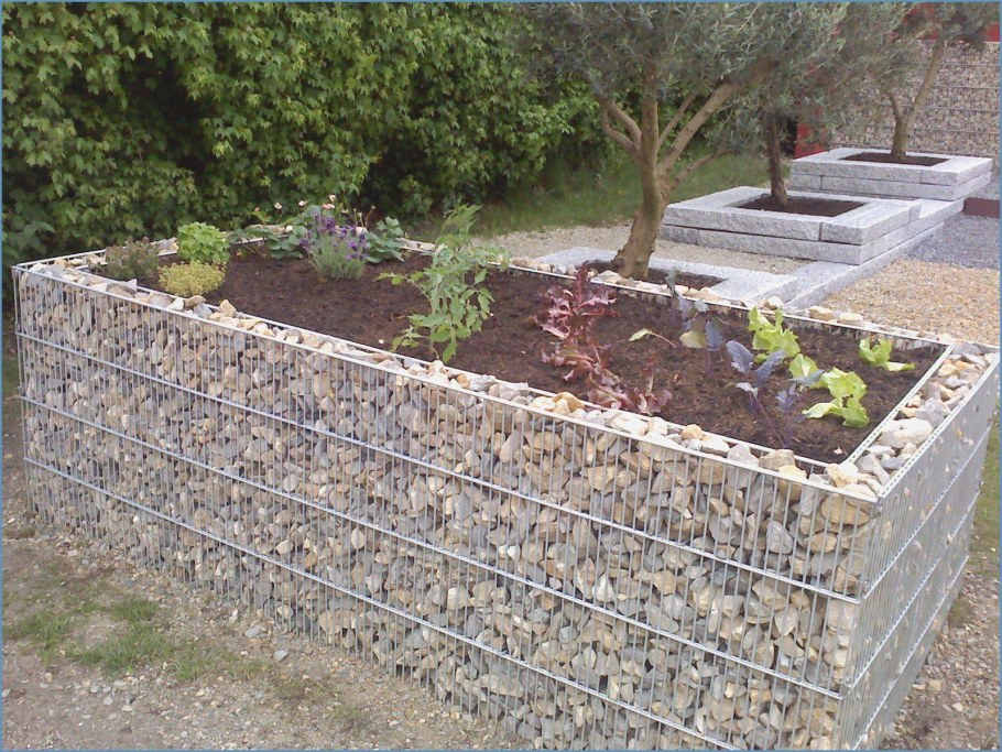 Габионы водопад