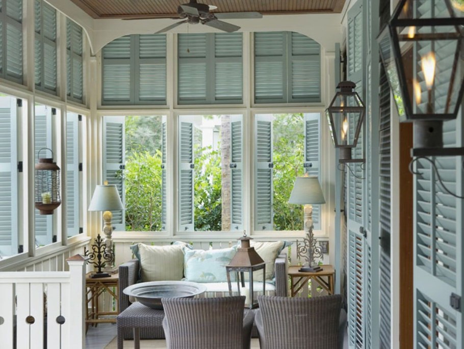 Лоджия в средиземноморском стиле