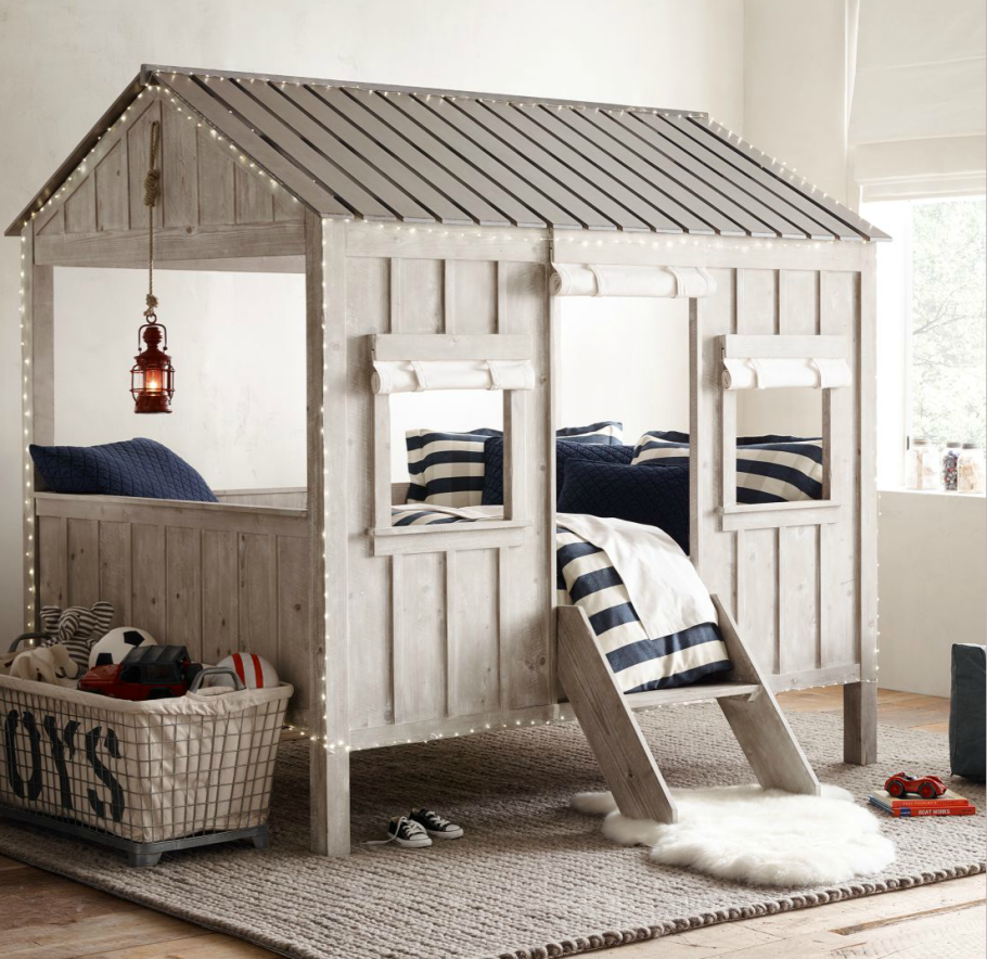 Детский домик кровать