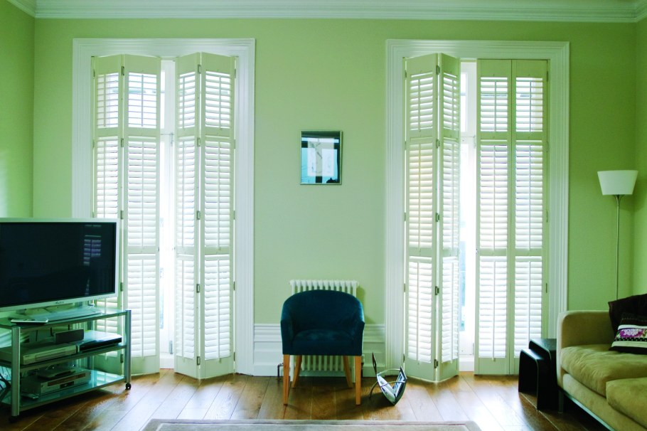 Шаттерсы французские окна