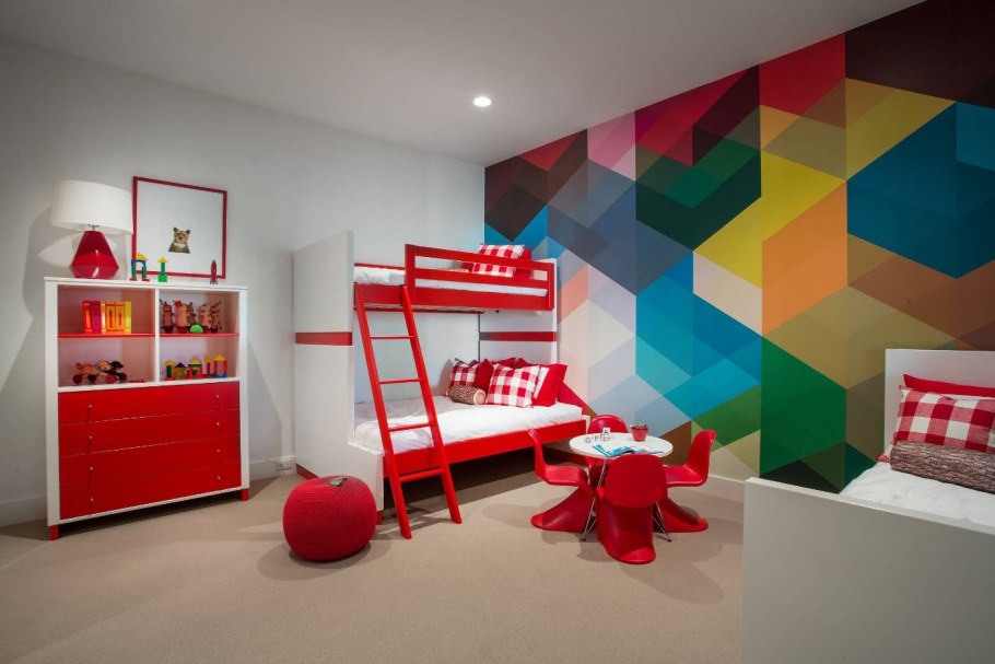 Яркие детские комнаты