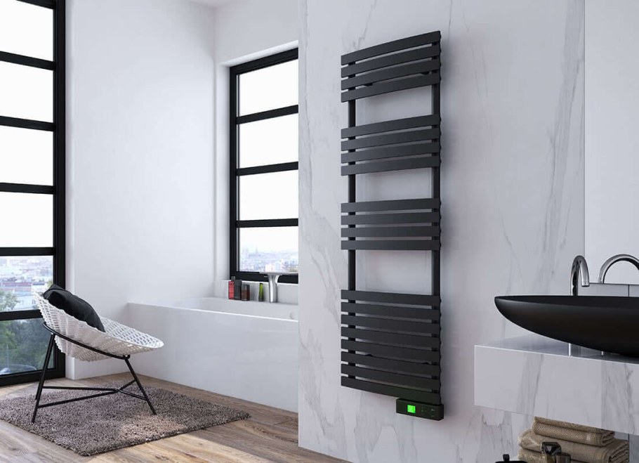 Ursus полотенцесушитель п10 500x800, черный