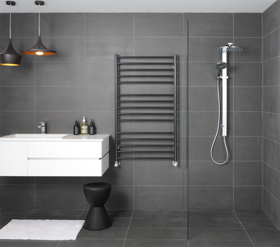 Black Towel Rail полотенцесушитель